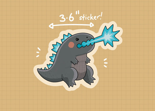 Kaiju Sticker OR Magnet | Die Cut | Waterproof Vinyl