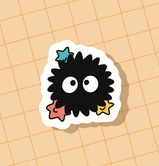 Soot Sprite Mini Sticker | Die Cut | Waterproof Vinyl