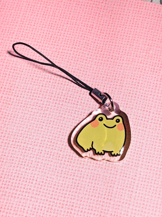 Mini 1" Froggy Keychain Acrylic Charm