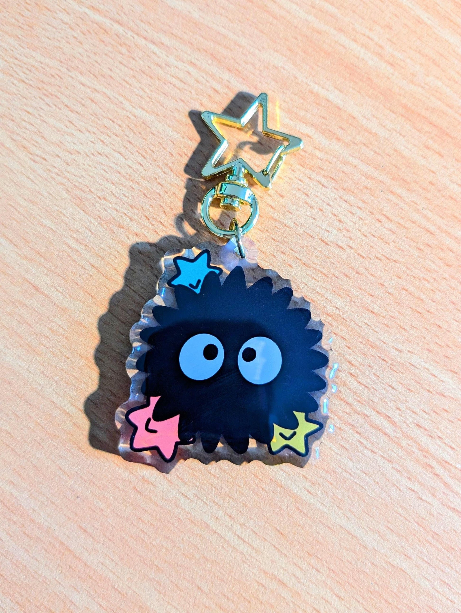 Soot Sprite Keychain Acrylic Charm